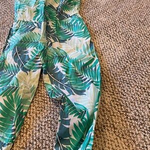 Jamie & Jack girls floral summer romper size 4